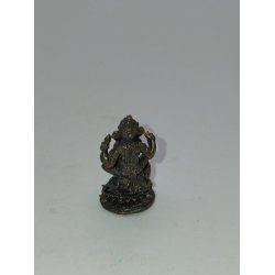 Figur af den hinduistiske gud Ganesha. I metal (brugt)