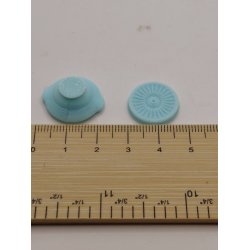 Sk�l med l�g i plastik "Tupperware look a like"  (ny) (mellem)