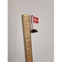 Bord flag i plastik (hndlavet)