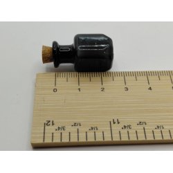 Apoteker krukke/opbevaring i glas med korkprop (ny) 