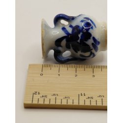 Vase i keramik (brugt/lidt defekt)