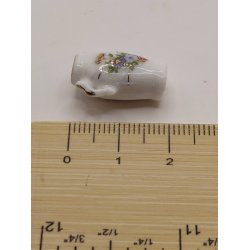 Vase/urne i porcel�n (brugt)