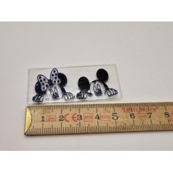 Vgpynt med 3D effekt (hndlavet)