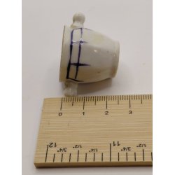 Urtepotte i porcel�n (antik)