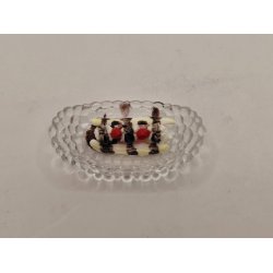 Bananasplit i plastik sk�l (delvis h�ndlavet)