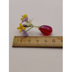 Blomster i vase (brugt)