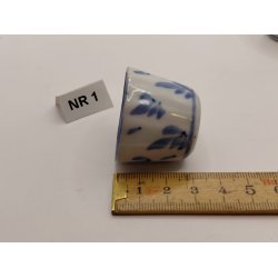 1 stk Krukke i porcel�n (brugt)