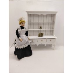 Meget lille gyngehest i metal (ny)