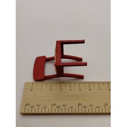 Spisebordsstol i tr� (vintage) 1:18