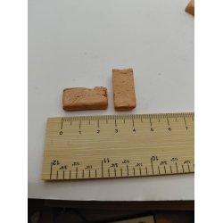 5 stk Terrakotta sten (nye)