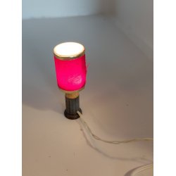 Bord lampe. Lundby (til h�jre p� billede nr 2) (vintage) 5V