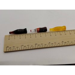 3 flasker i plastik (brugte)