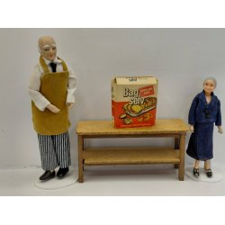 FDB bag selv appelsin kage stor �ske i kraftig karton. DANSK (vintage)