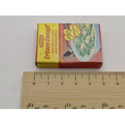  Maggi �rte gryde med gr�ntsager og kartofler. Stor �ske i kraftig karton. Tysk (vintage)