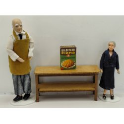 Dr. Oetker karamel dessert stor �ske i kraftig karton. Tysk (vintage)