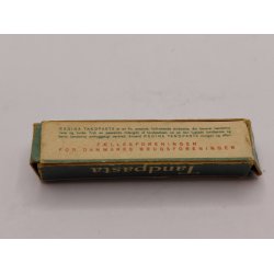 FDB Regina tandpasta �ske i kraftig karton. DANSK (vintage)