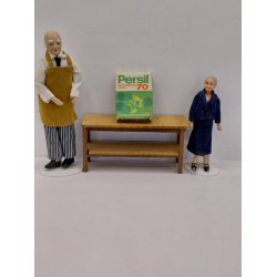 Persil 70 vaskepulver �ske i kraftig karton. Tysk (vintage)