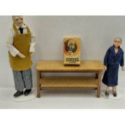 Cirkel kaffe �ske i kraftig karton. DANSK (vintage)