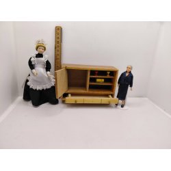 Crailsheimer kommode fra 1950'erne (vintage/lidt defekt)