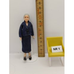 Spisebordsstol. Lundby (brugt) 1:16/1:18