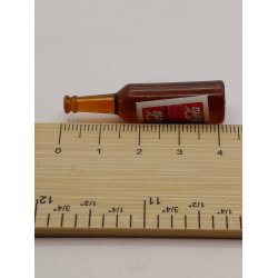 Coca cola flaske i plastik (vintage) 4 x 1 cm