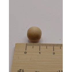 2 x perle i tr� (ny) � 1 cm