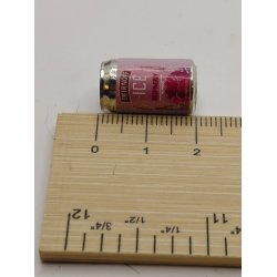 Smirnoff ICE med hindb�r, i metal (brugt) (2 x 1,1 cm)