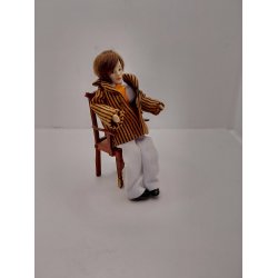 Dukke scale 1:12 (brugt)  14,5 cm