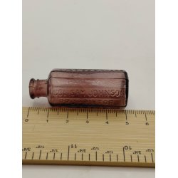 Glas flaske Col. Sam Johnson, Proprietor fra 1970'erne (brugt)  5 cm