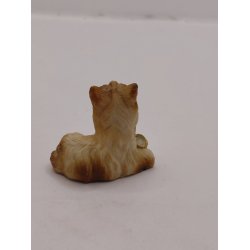 Hund i resin. Yorkshire terrier (vintage)