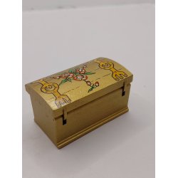 Dragkiste i tr� (vintage/fin stand)