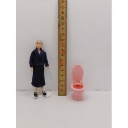 Toilet i plastik. Jean (brugt)