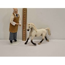 Schleich araber hoppe (brugt/med sm fejl)