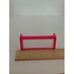 Lavt sofa bord i plastik (brugt)