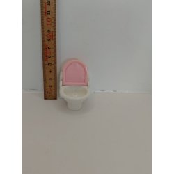 Lille toilet i plastik (brugt)