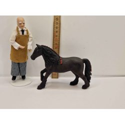 Schleich Frisian hoppe (brugt)