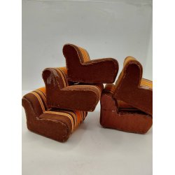 1 stk retro stol/sofa. Bodo Hennig  (vintage/med patina)