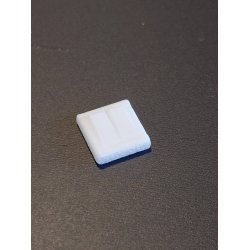 Stikkontakt (ikke fungerende, blot til pynt) i plastik (ny)