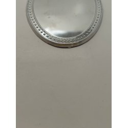 Spejl i plastik. Oval (brugt)