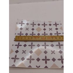 Tapet/fliser. Selvkl�bende (ny) 15 x 15 cm
