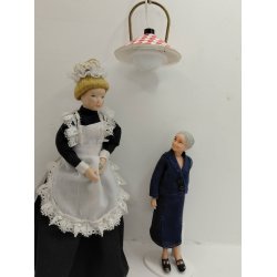 Loftlampe med lundby stik 5 v (antik)