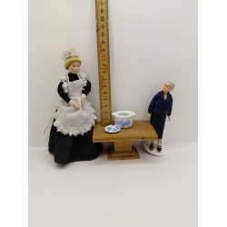 Gryde i porcel�n (ny) 2 x 3 cm