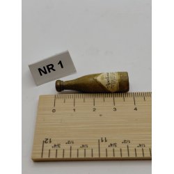 1. Stk apollinaris flaske i tr� (vintage)