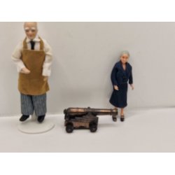 Kanon i metal (brugt)