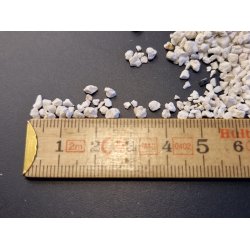 Pose med sm hvide sten (nye)