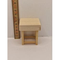 Slagter blok i umalet tr (ny)