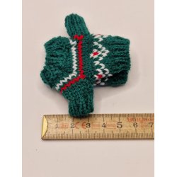 Grn strikketrje (ny)