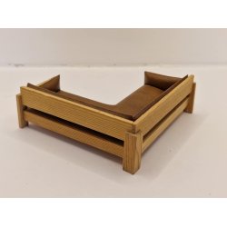 Lundby hjrnesofa (brugt/meget fin stand)