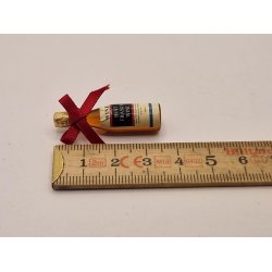 Vin flaske med sljfe (brugt)