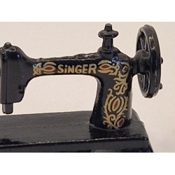 Singer symaskine i metal (brugt)